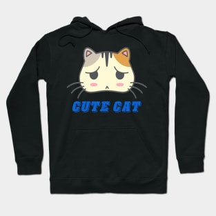 Cute cat face Hoodie